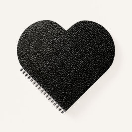 ブラックレザー ノートブック