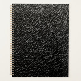 ブラックレザー プランナー手帳