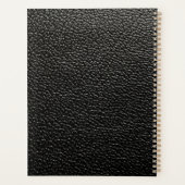 ブラックレザー プランナー手帳 (裏面)