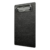 ブラックレザー ミニクリップボード (アングル2)