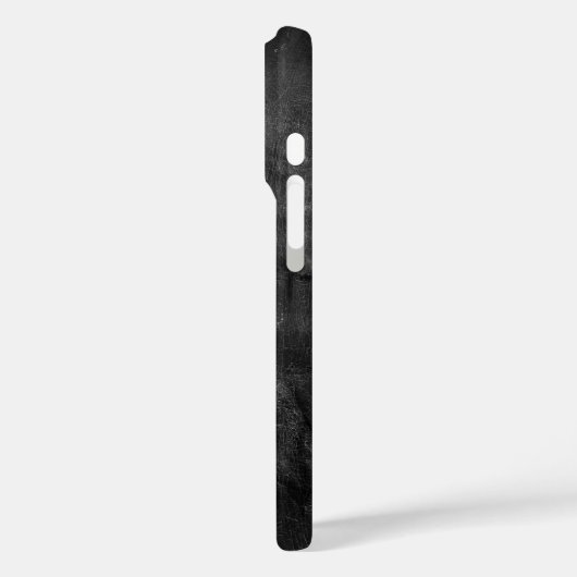 ブラックレザー Case-Mate iPhoneケース (裏面 / 左)