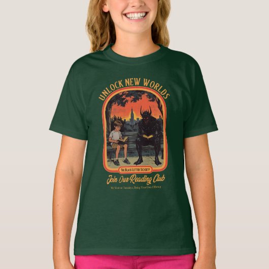 ブラックレター協会 Tシャツ (正面)