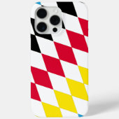 ブラックレッドイエローブルーバイエルダイヤモンド国旗のパターン Case-Mate iPhoneケース (裏面)