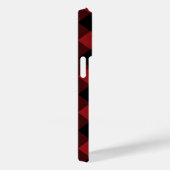 ブラックレッドプレイドチェックiPhoneケース Case-Mate iPhoneケース (裏面 / 右)