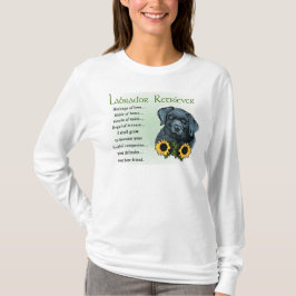 ブラックレトリバーパピーギフト Tシャツ