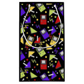 ブラックレトロゲーム スモールペーパーバッグ (裏面)