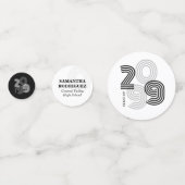 ブラックレトロビッグナンバーズクラス上級写真 コンフェッティ (裏面)