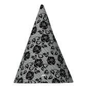 ブラックレフェイクースバラフィッシュネットパーティー帽子 パーティーハット (右)