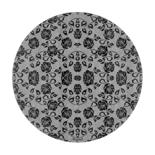 ブラックレフェイクースバラフィッシュネット裁断ボード カッティングボード (正面)