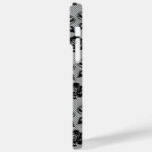 ブラックレフェイクースバラフィッシュネットiPhoneケース Case-Mate iPhoneケース (裏面 / 左)