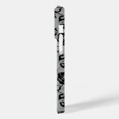 ブラックレフェイクースバラフィッシュネットiPhoneケース Case-Mate iPhoneケース (裏面 / 左)