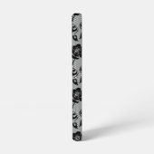 ブラックレフェイクース網 SAMSUNG GALAXYケース (左側面)