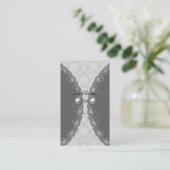 ブラックレースとダイヤモンドルックゴシック結婚ズ プレイスカード (スタンド正面)