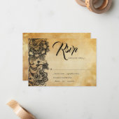 ブラックレースゴシック対応カード ノートカード (正面/裏面インサイチュ)