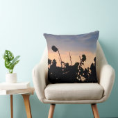 ブラックレースサンセット クッション (椅子)