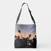 ブラックレースサンセット クロスボディバッグ (裏面)