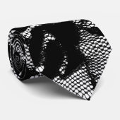 ブラックレースファブリック- ネクタイ (ロール)