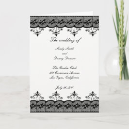 ブラックレースプログラムカード プログラム