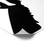 ブラックレースポスター ポスター (角)