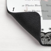 ブラックレースマウスパッド マウスパッド (コーナー)