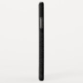 ブラックレース付きメタリックペイズリーブラック Case-Mate iPhoneケース (裏面/右)