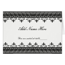 ブラックレース座席表