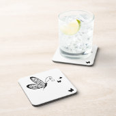 ブラックレース蝶1 コースター (右側)