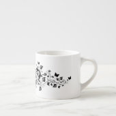 ブラックレース蝶9 エスプレッソカップ (右)