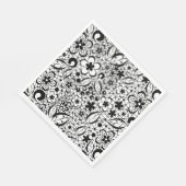 ブラックレース スタンダードランチョンナプキン (角)