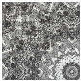 ブラックレース ファブリック (クローズアップ)