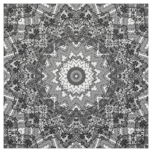 ブラックレース ファブリック (見本)