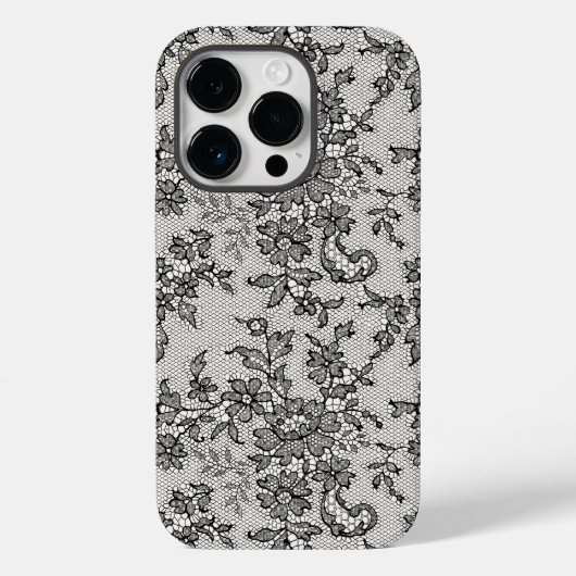 ブラックレース Case-Mate iPhoneケース (裏面)