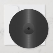 ブラックレーベルレコード50歳の誕生日 招待状 (裏面)