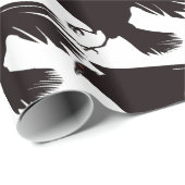 ブラックレーヴ飛んでいるンサンダーコーブ ラッピングペーパー (ロールコーナー)