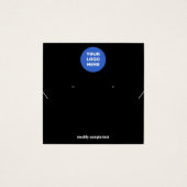 ブラックロゴのネックレスイヤリングディスプレイの追加 (正面)