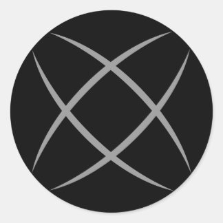 ブラックロゴシール ラウンドシール