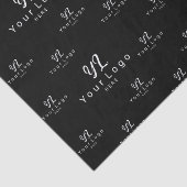 ブラックロゴパターンビジネスブランドシンプル包装 薄葉紙 (詳細)