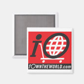 ブラックロゴマグネット マグネット (正面/裏面)