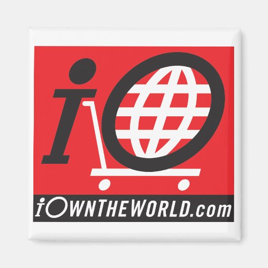 ブラックロゴマグネット マグネット (正面)