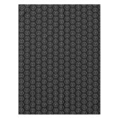 ブラックロゴ会社のビジネスプロモーション テーブルクロス (正面)