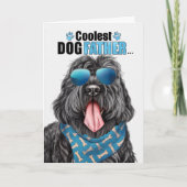 ブラックロシアのテリアドッグクールパパ父の日 シーズンカード (正面)