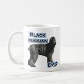 ブラックロシアのテリアパパ4 コーヒーマグカップ (左)