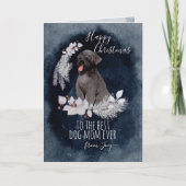 ブラックロシアのテリアマムクリスマス シーズンカード (正面)