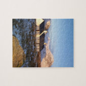 ブラックロックコテージ、グレンコー、スコットランド高地 ジグソーパズル (横)