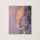 ブラックロックコテージ、グレンコー、スコットランド2高地 ジグソーパズル (縦)