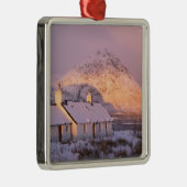 ブラックロックコテージ、グレンコー、スコットランド2高地 メタルオーナメント (右)