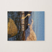 ブラックロックコテージ、グレンコー、スコットランド3高地 ジグソーパズル (横)