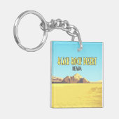 ブラックロックデザートネバダヴィンテージ キーホルダー (正面左)