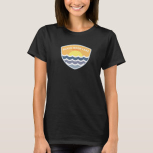 ブラックロックレイクジョージアGaサンセットバケーションデミ Tシャツ