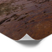 ブラックロック砂漠でガイザーを飛行 ポスター (角)